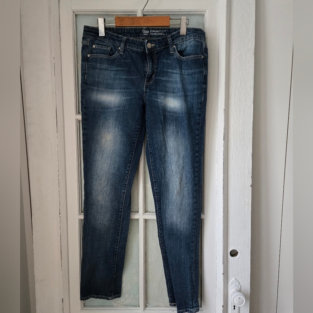 Gap Medium Wash Straight Jeans Size 10/30R